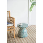 Sgabello da giardino Capiz D15x16 Tavolino piccolo
