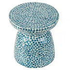 Sgabello da giardino Capiz D15x16 Tavolino piccolo