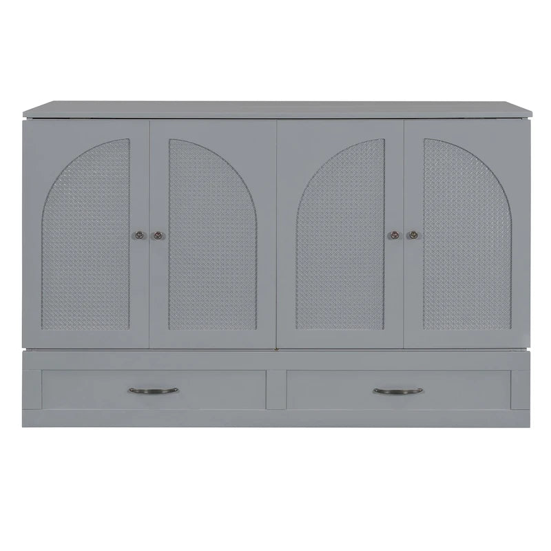 Letto a scomparsa matrimoniale con cassetti grandi