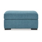 Set di mobili imbottiti per soggiorno da 4 pezzi - Divano, divanetto, poltrona e pouf, poliestere effetto velluto