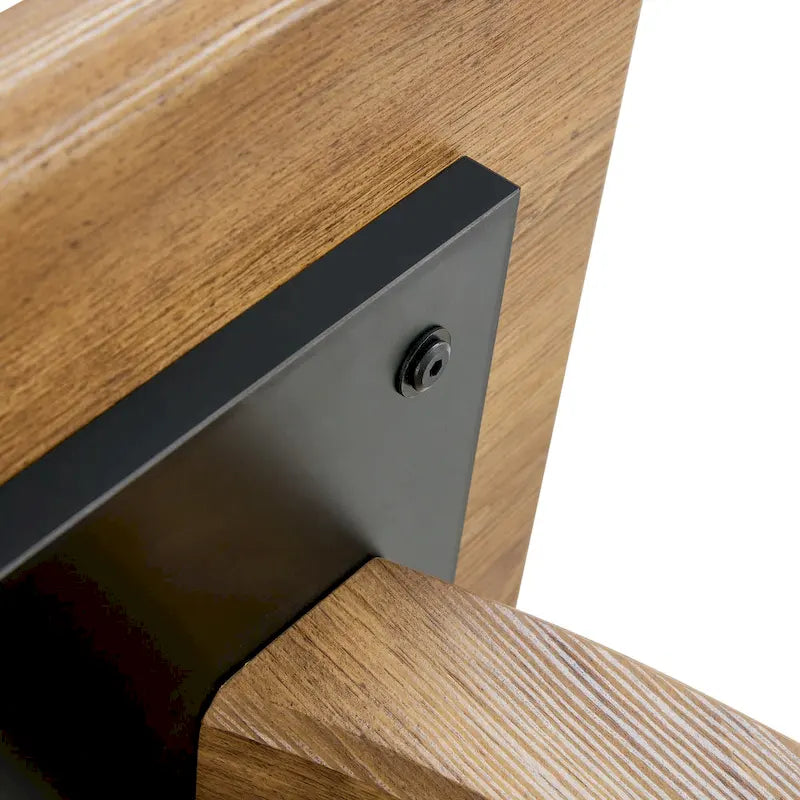 Tavolino quadrato moderno da 23,6 pollici con strisce decorative placcate in oro per soggiorno