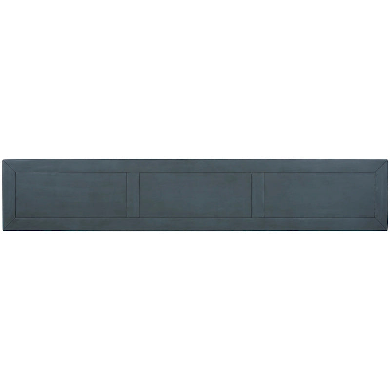 Consolle rustica da ingresso con 4 cassetti e ripiano inferiore, 152 cm
