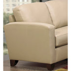 Set Divano e Divanetto Bryce in Pelle Italiana Primo Fiore