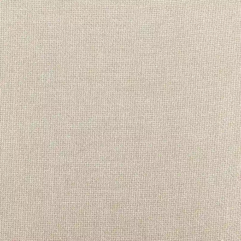 Sedia da pranzo in similpelle e lino, set da 2, gambe in legno massello