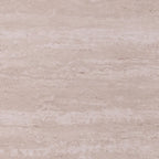 Tavolino Quadrato con Ripiano Portaoggetti Effetto Marmo, Base a X, a Due Livelli