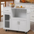 Carrello da cucina multifunzione con portasciugamani, ampio spazio di archiviazione