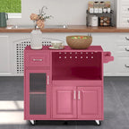 Carrello da cucina multifunzione con portasciugamani, ampio spazio di archiviazione