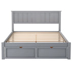 Letto a piattaforma moderno con cassetto sottoletto