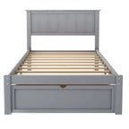 Letto a piattaforma moderno con cassetto sottoletto
