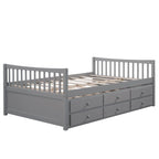 Divano letto full size con letto estraibile singolo