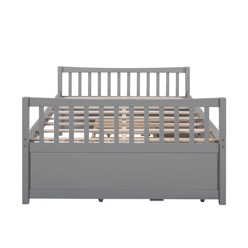 Divano letto full size con letto estraibile singolo