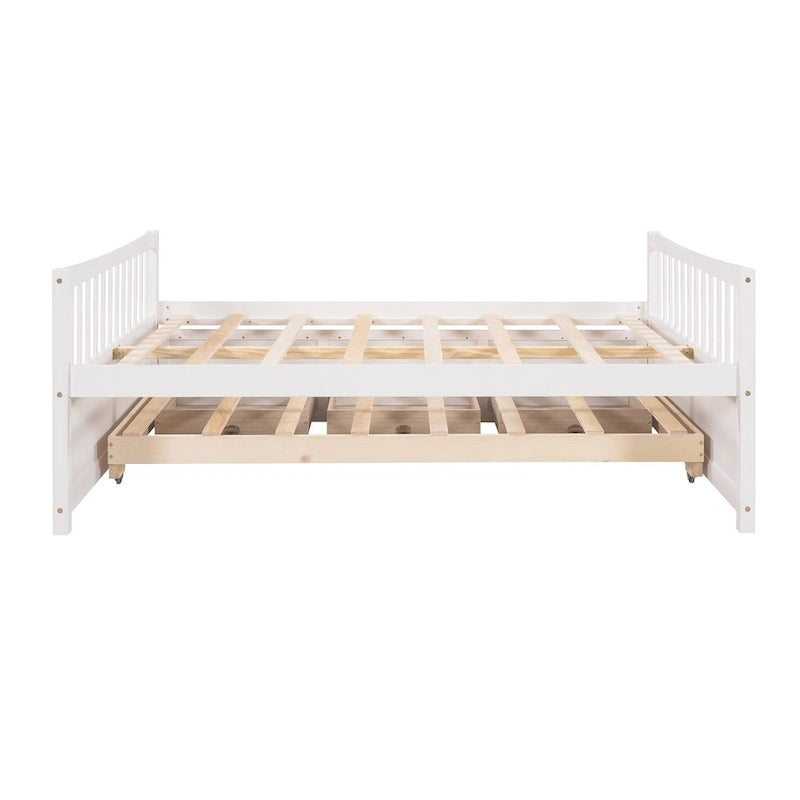 Divano letto full size con letto estraibile singolo