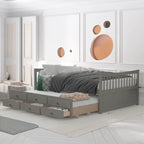 Divano letto full size con letto estraibile singolo