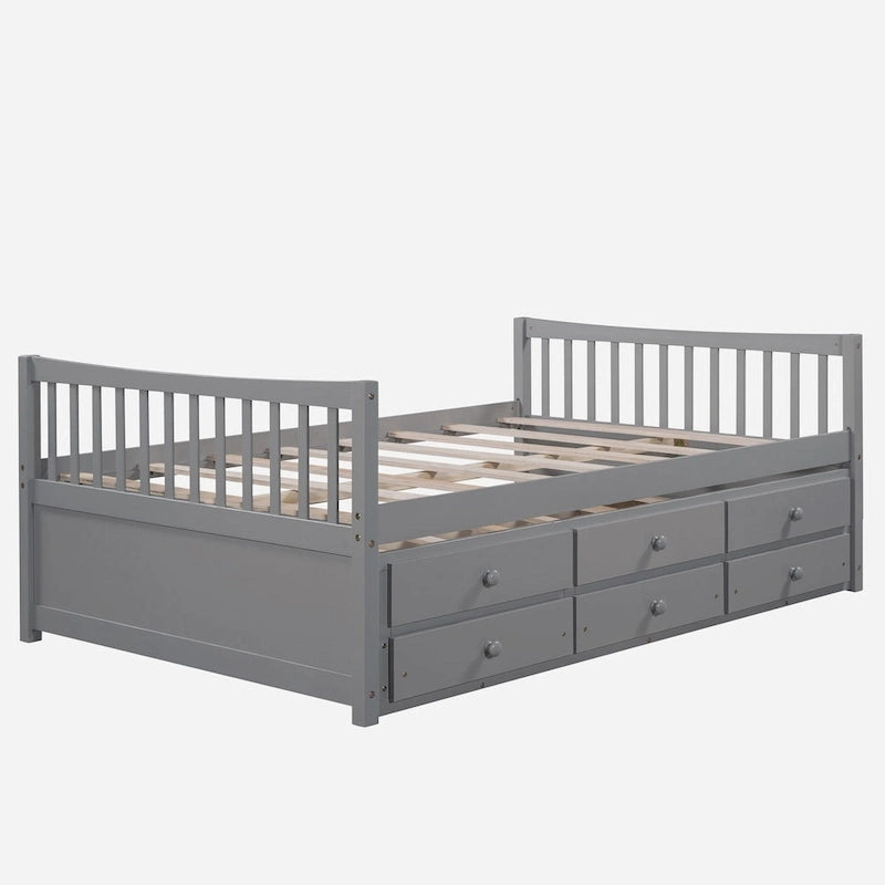 Divano letto full size con letto estraibile singolo