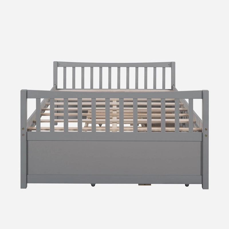 Divano letto full size con letto estraibile singolo