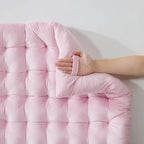 Testiera imbottita in velluto per letto singolo/matrimoniale extra-large, montaggio a parete o su struttura, adatta per dormitorio