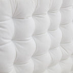Testiera imbottita in velluto per letto singolo/matrimoniale extra-large, montaggio a parete o su struttura, adatta per dormitorio