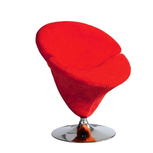 Sedia relax Tulip in microfibra