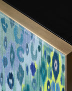 Meuble Betty Ikat animal bleu Matthew Williamson