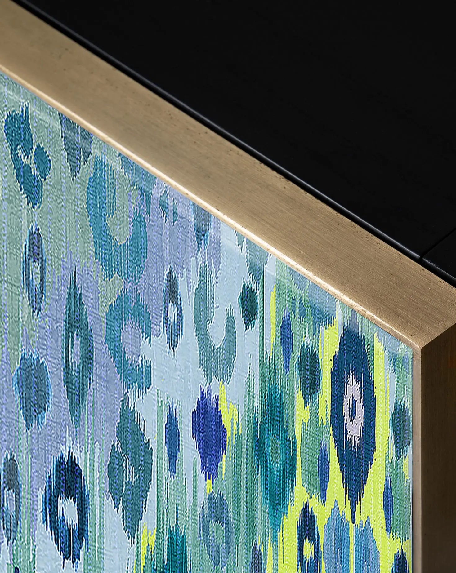 Meuble Betty Ikat animal bleu Matthew Williamson