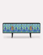 Armoire Matthew Williamson Blake Ikat Animal Bleu