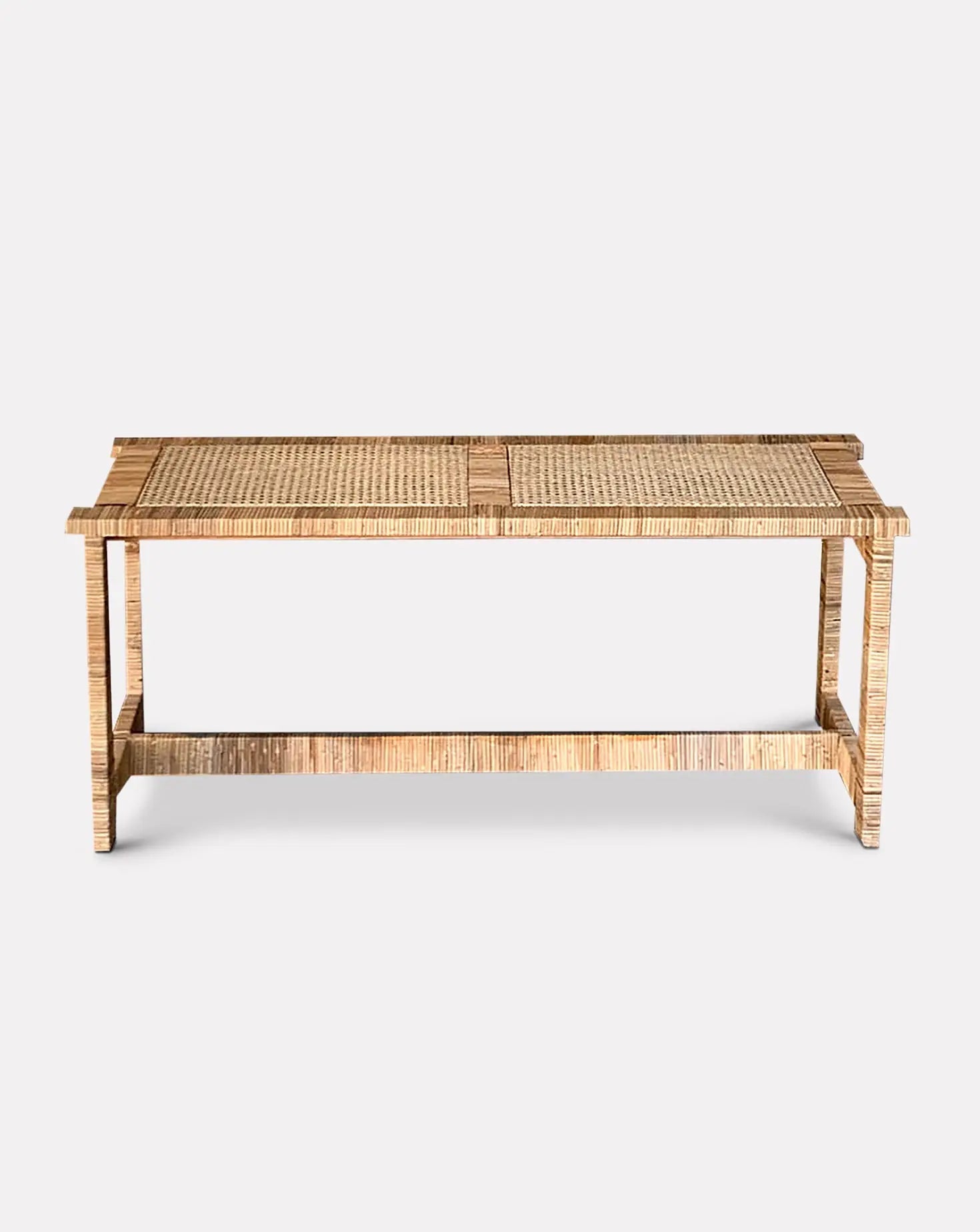 Banc en rotin Cynthia Ferguson