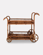 Chariot en rotin de Dolly