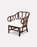 Joe Lucas, chaise d'appoint en rotin
