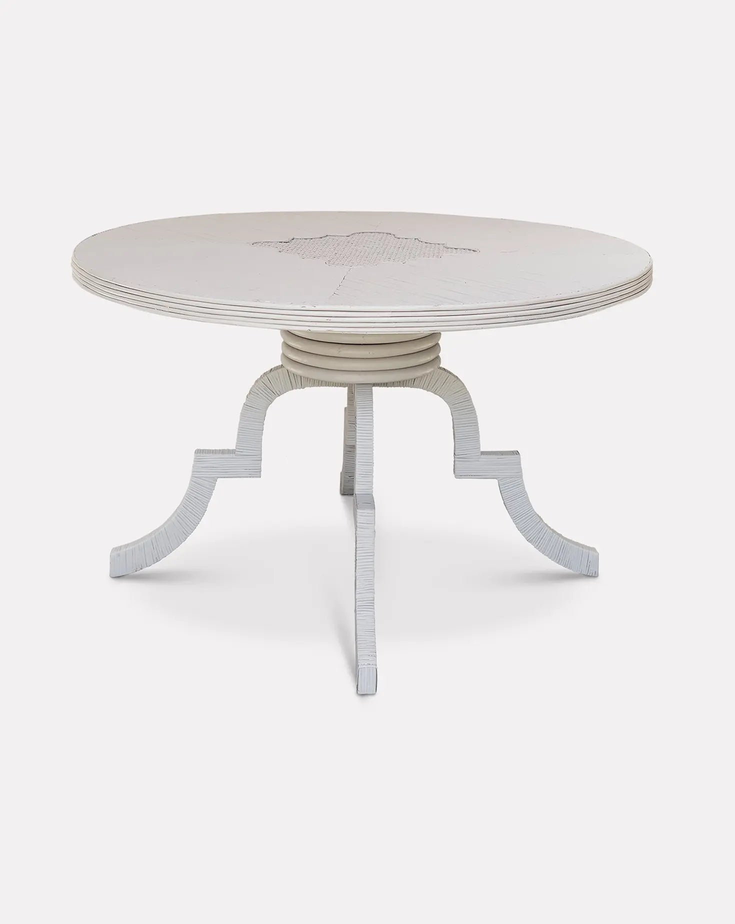 Table basse en rotin