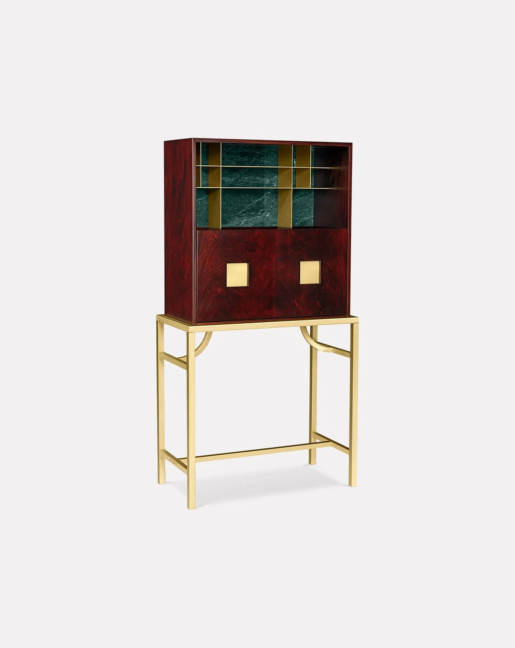 Grand meuble en bois d'acajou