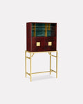 Grand meuble en bois d'acajou