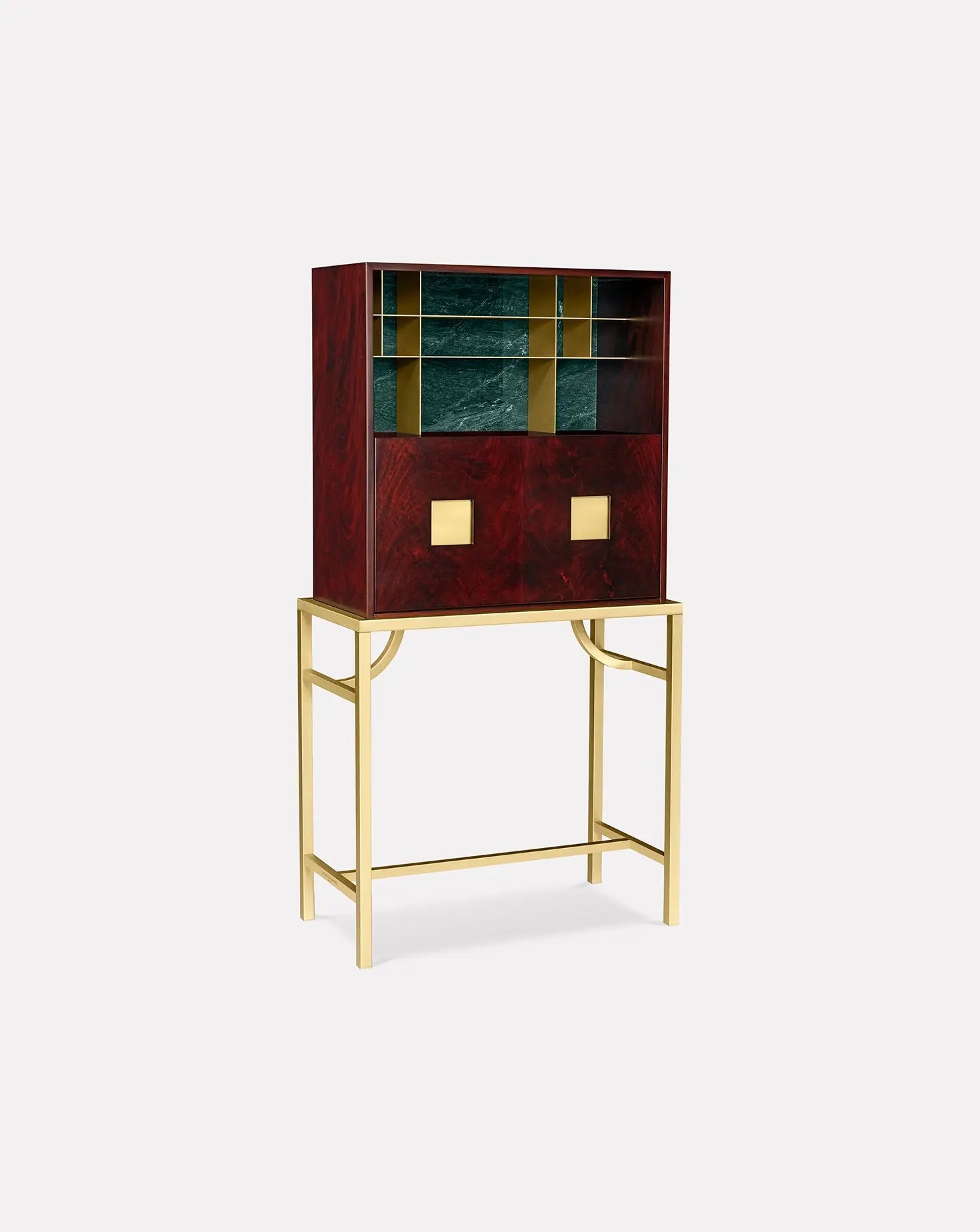 Grand meuble en bois d'acajou