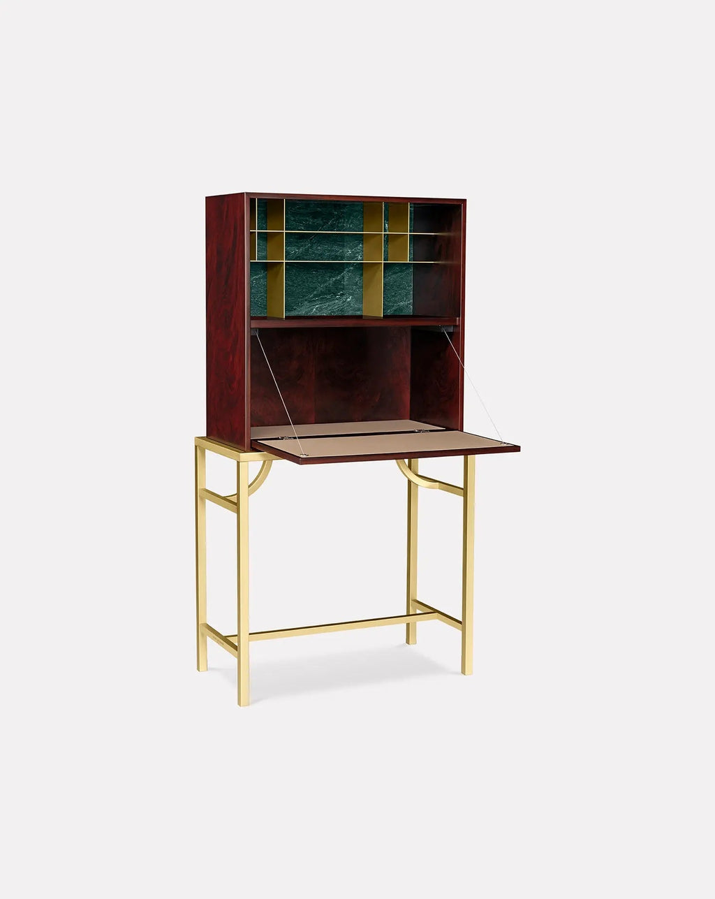 Grand meuble en bois d'acajou