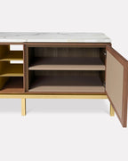 Meuble de salon en chêne