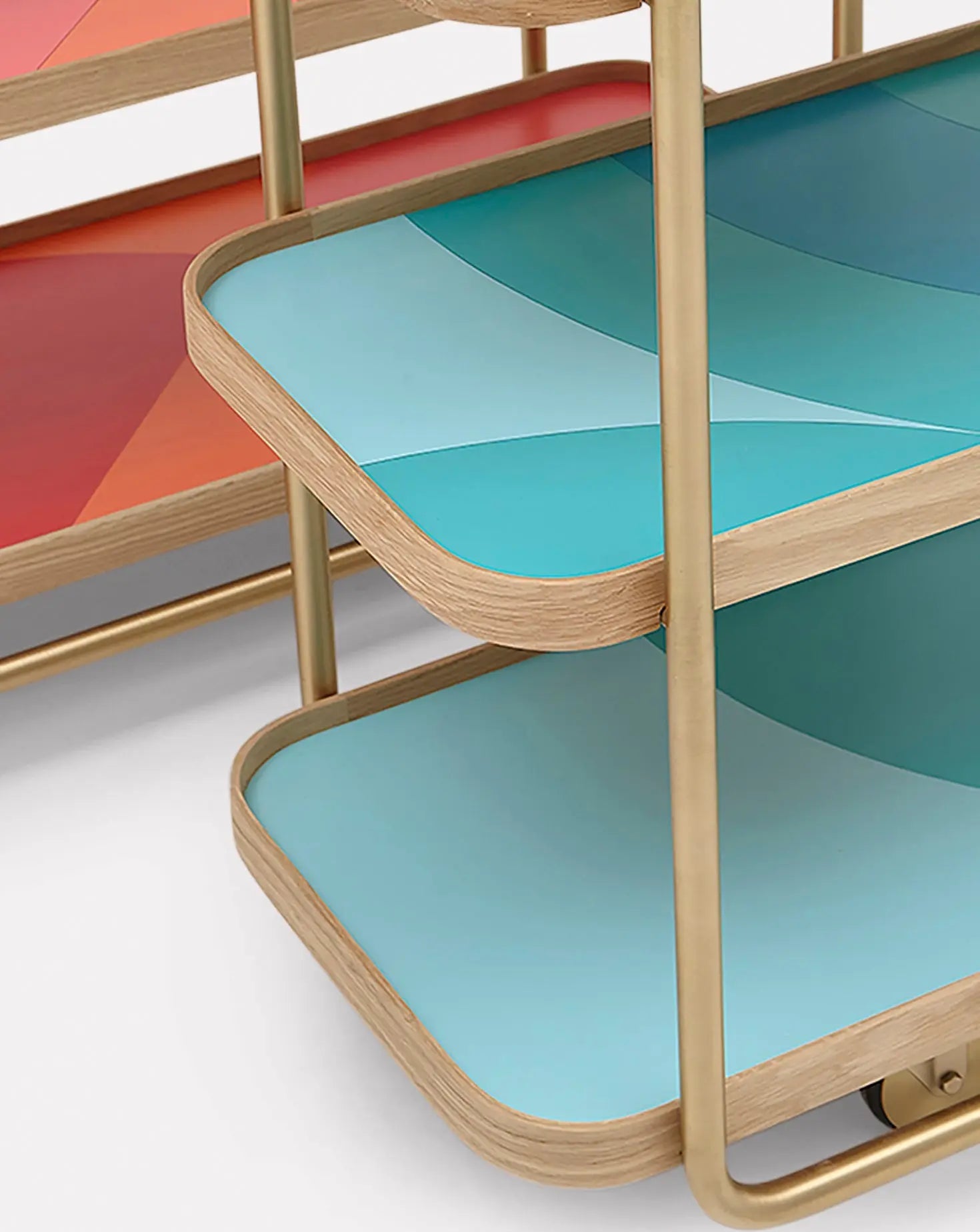 Plaquette Bleue Trolley