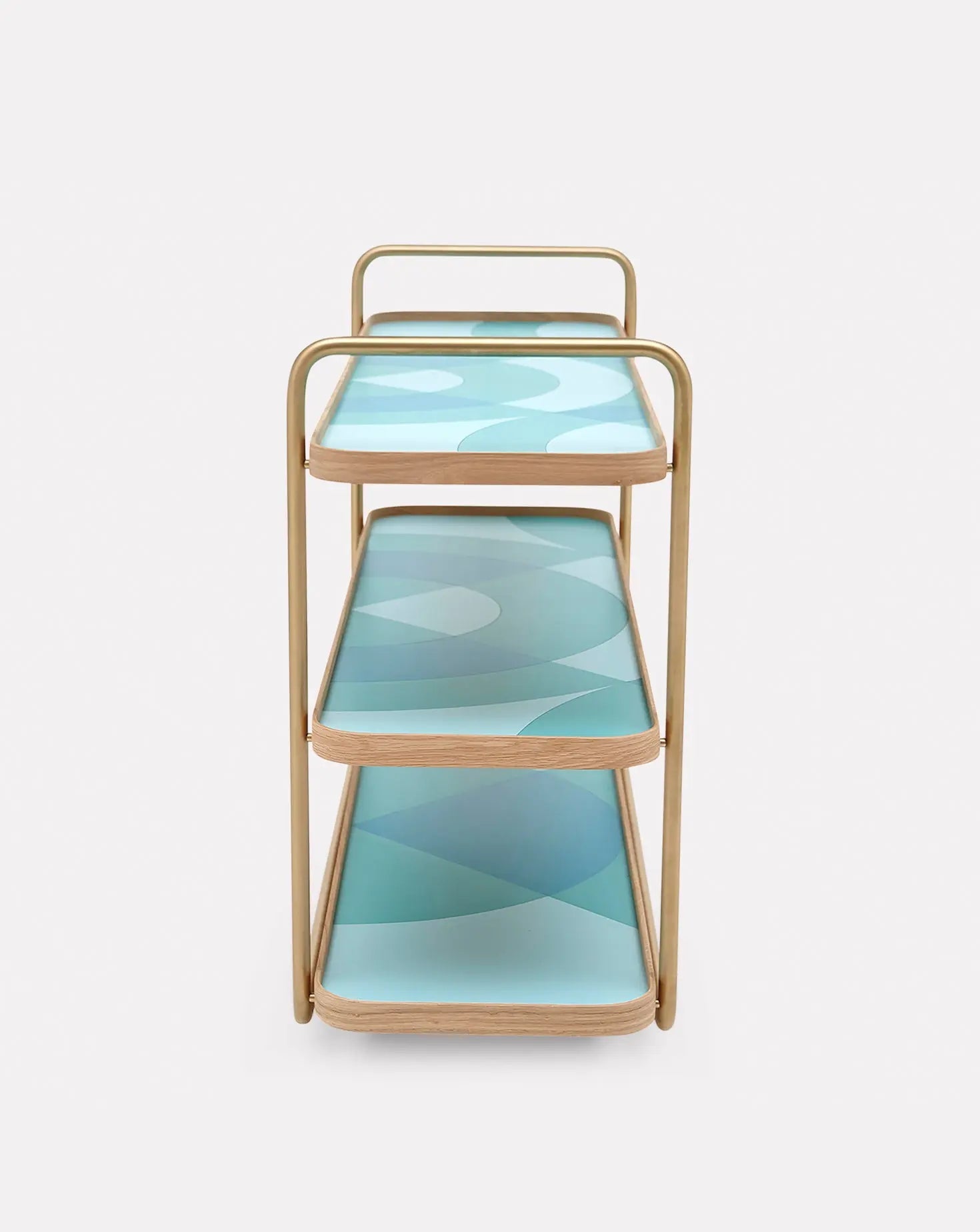 Plaquette Bleue Trolley