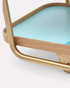 Plaquette Bleue Trolley