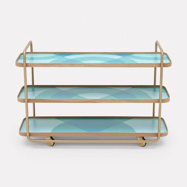 Plaquette Bleue Trolley