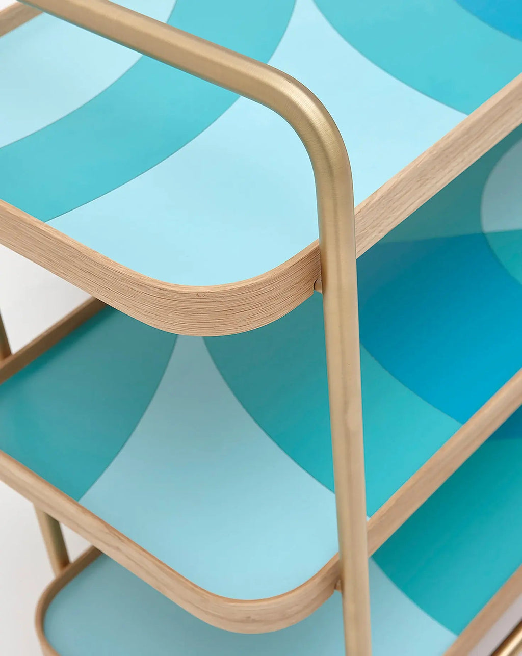 Plaquette Bleue Trolley