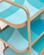 Plaquette Bleue Trolley